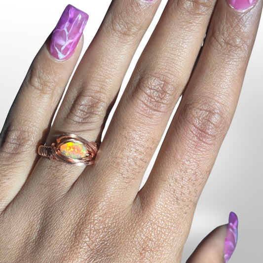 Opal Rings