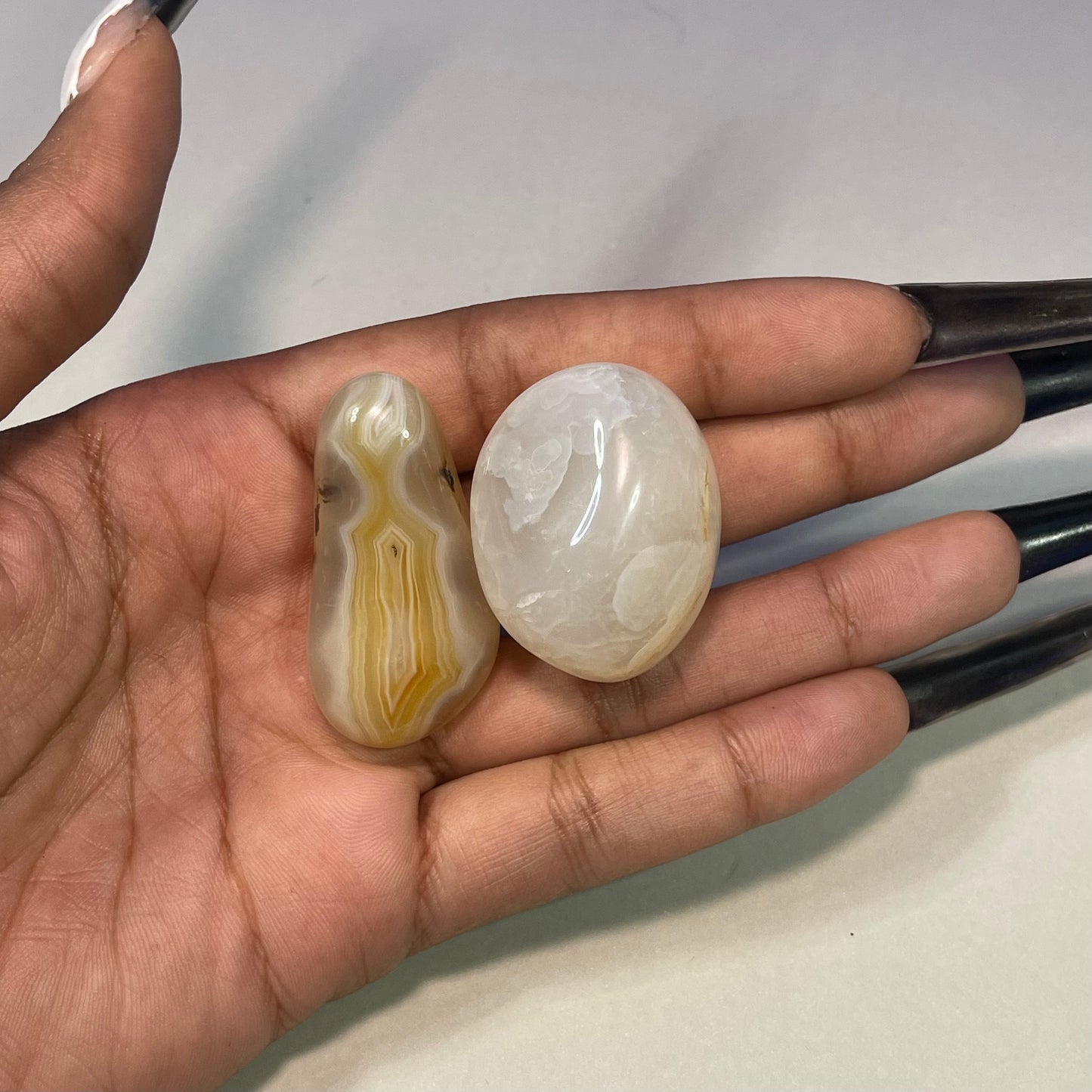 Apricot Agate Tumbled Stones