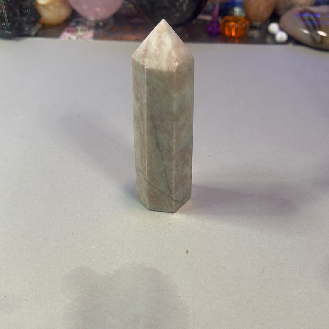 Cherry Blossom Calcite Tower