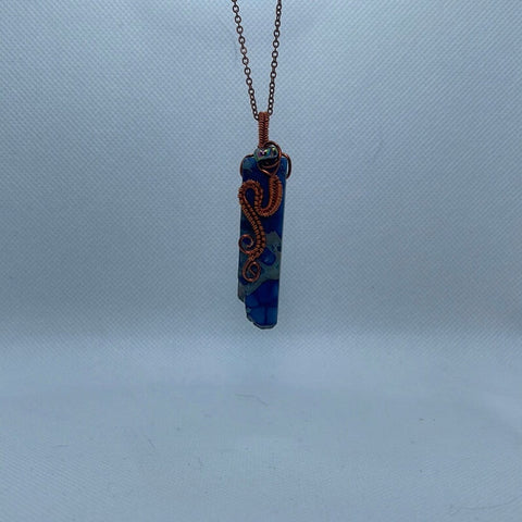 Blue Jasper Pendant