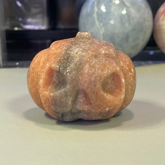 Orange Calcite Pumpkin