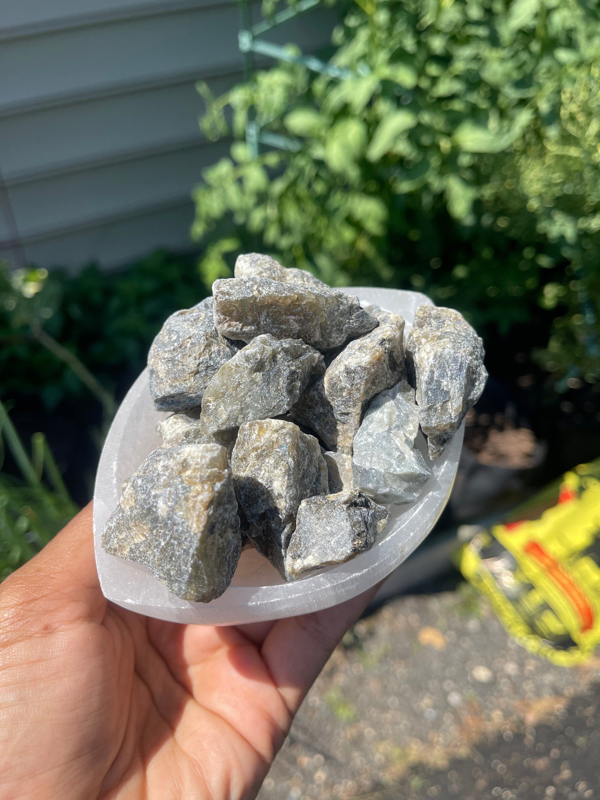 Labradorite Raw Stones thehackedunicorn