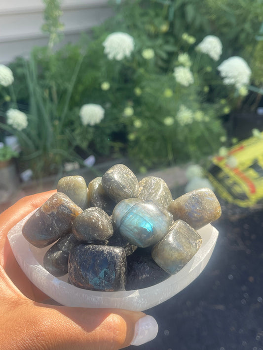 Labradorite Tumbled Stones thehackedunicorn