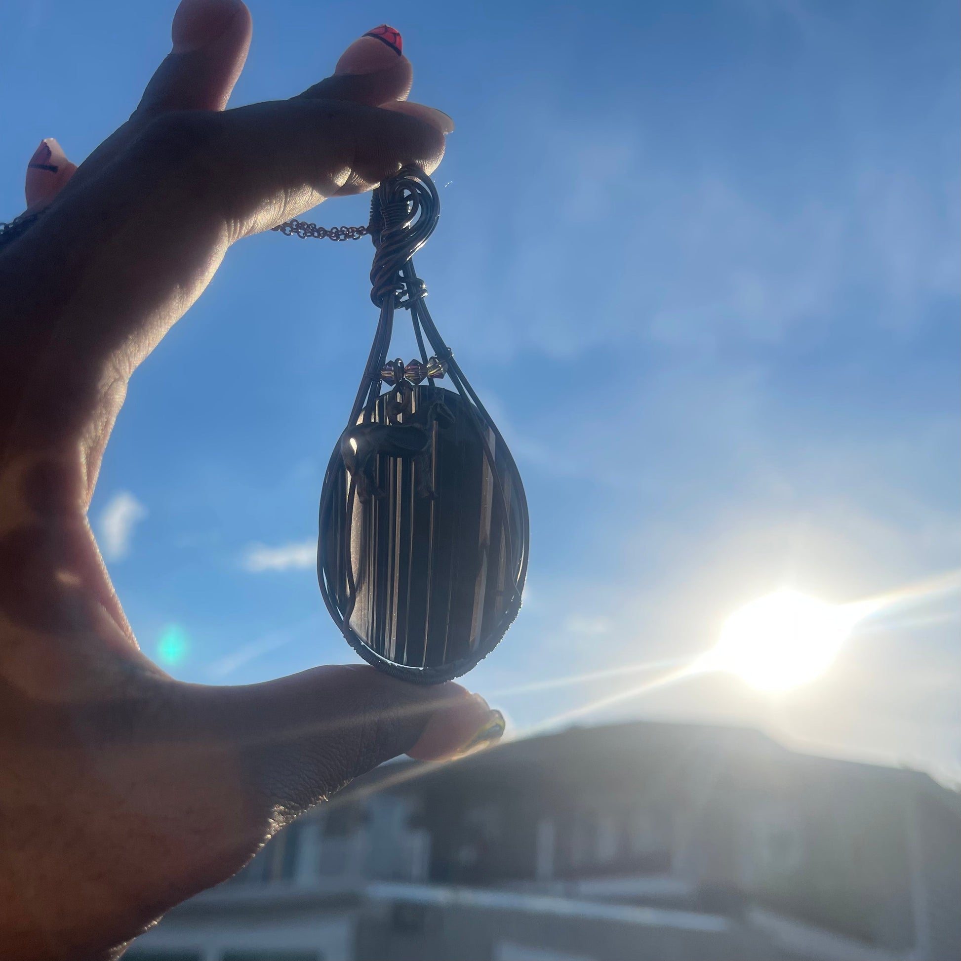 Undead Unicorn Pendant thehackedunicorn