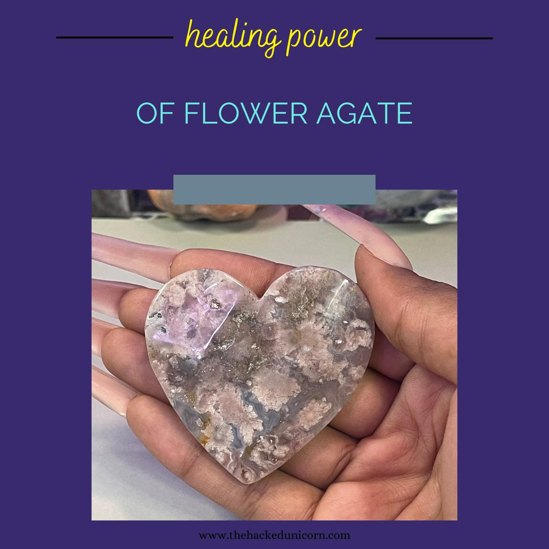 The Healing Power of Flower Agate