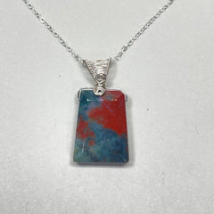 Indian Agate Simple Pendants