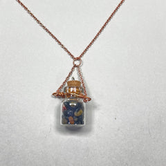 Crystal Spell Jar Necklaces