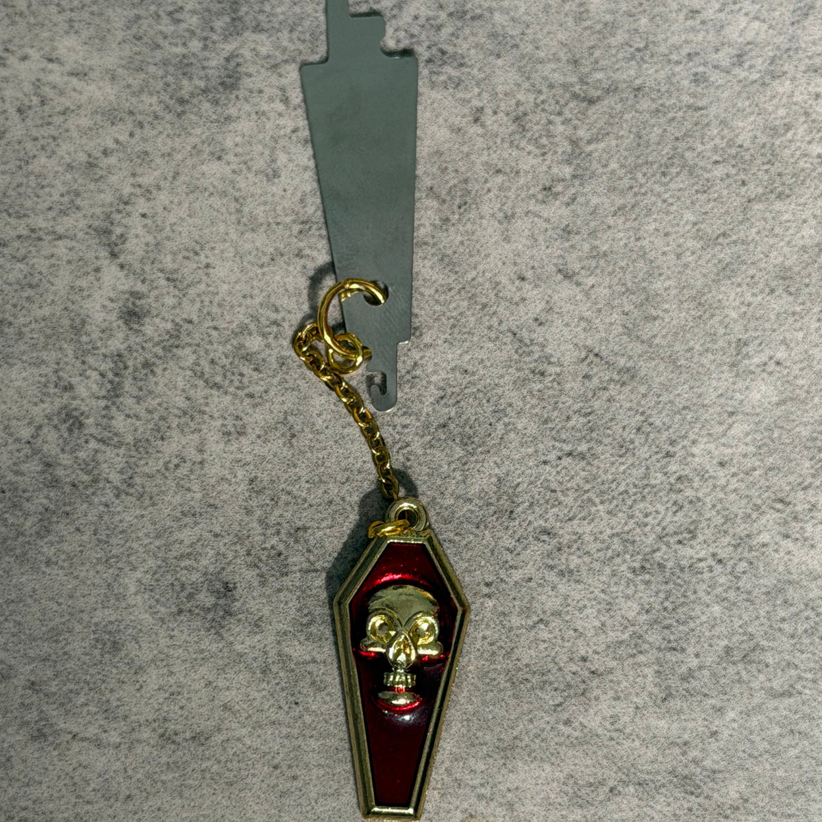 Witchy Gothic Coffin Skull Magnetic Enamel Needle Minder with Threader for Cross Stitch Embroidery Needle Nanny PICK YOUR STYLE