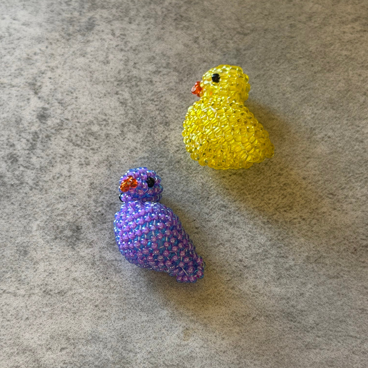 Beaded 3D Rubber Ducks