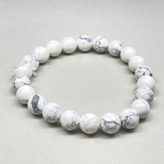 White Howlite Bracelet