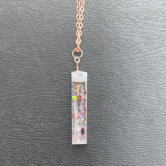 Glow in the Dark Floral Pendant