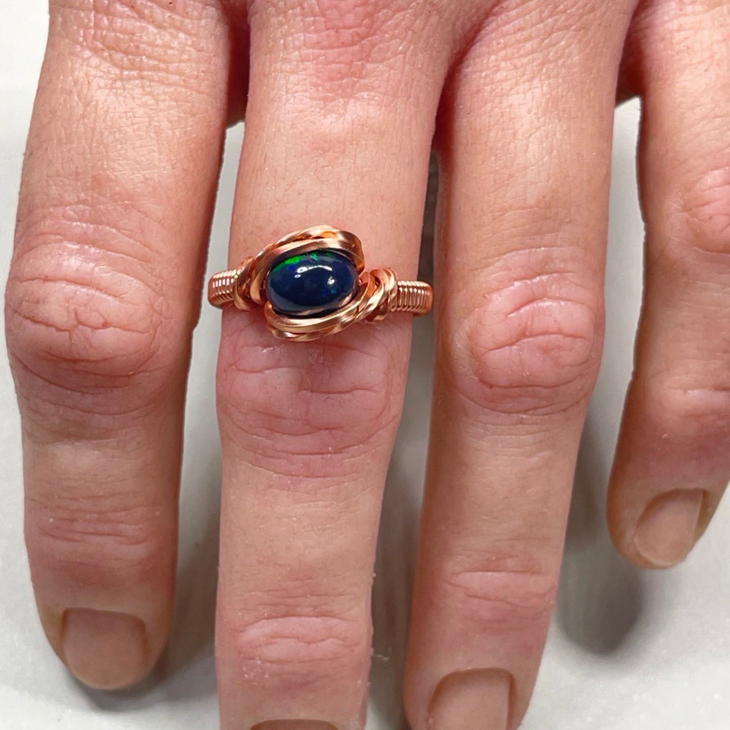 Smoked Opal Ring