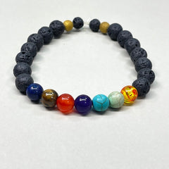 Seven Chakras Diffuser Bracelet