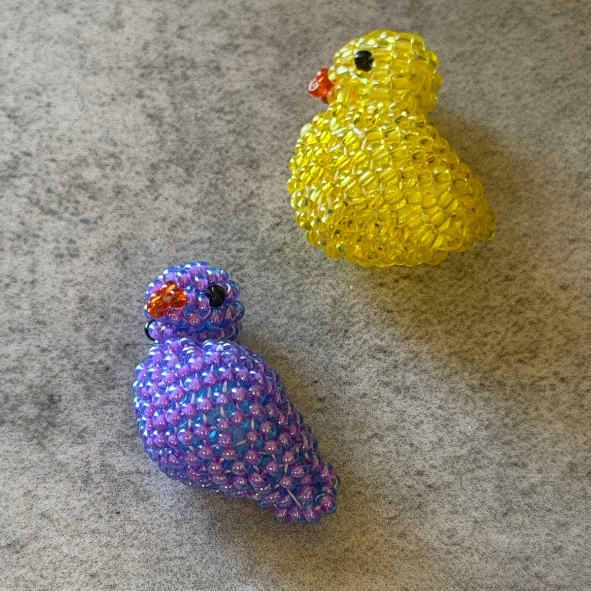 Beaded 3D Rubber Ducks