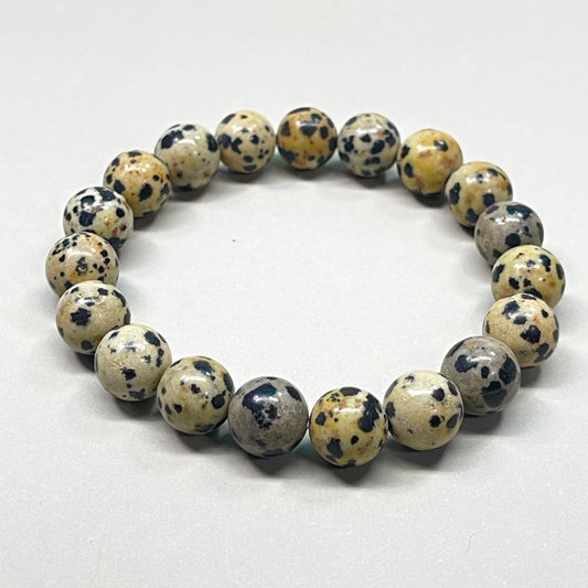 Dalmatian Stone Bracelet