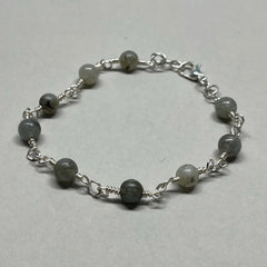 Beaded Labradorite Bracelet