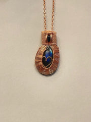 Rusty Love Labradorite Pendant