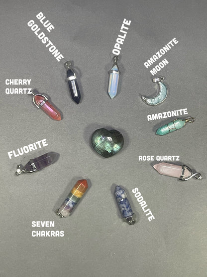 Crystal Point Necklaces