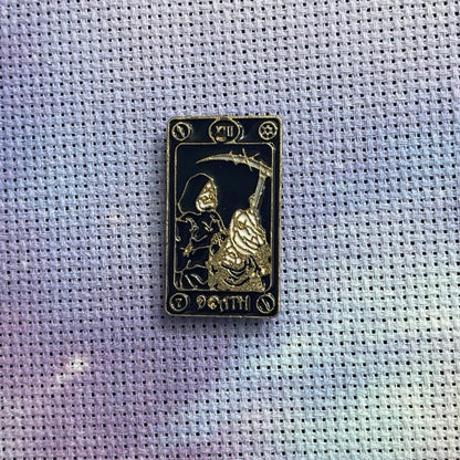 Witchy Gothic Monochrome Tarot Card Magnetic Enamel Needle Minder for Cross Stitch Embroidery Needle Nanny PICK YOUR STYLE