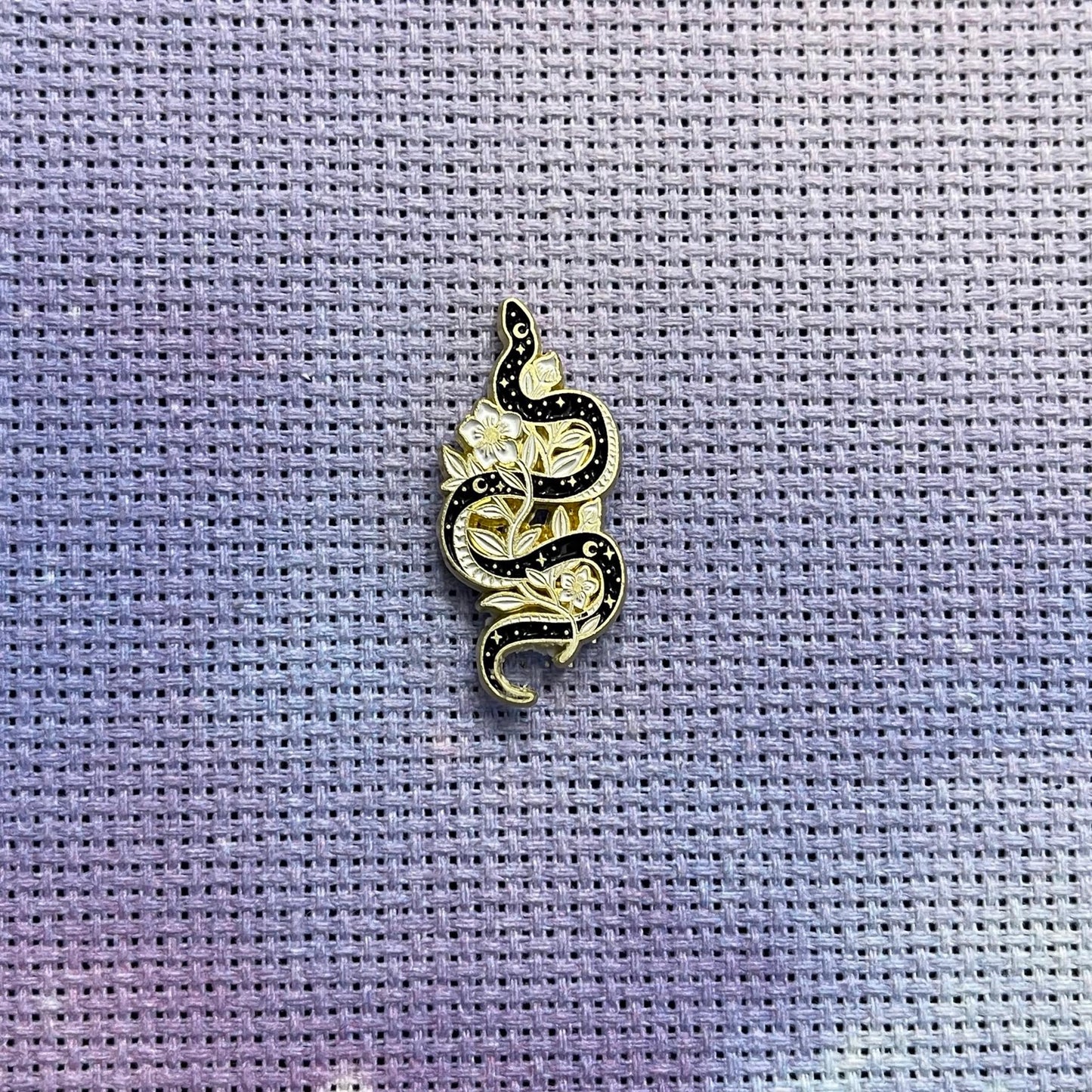 Witchy Gothic Snake Magnetic Enamel Needle Minder for Cross Stitch Embroidery Needle Nanny PICK YOUR STYLE