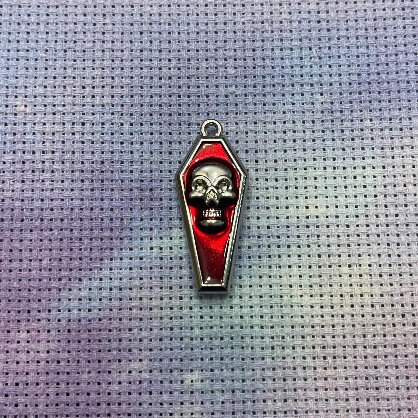 Witchy Gothic Coffin Skull Magnetic Enamel Needle Minder for Cross Stitch Embroidery Needle Nanny PICK YOUR STYLE