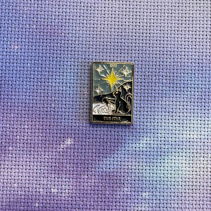 Witchy Tarot Card Magnetic Enamel Needle Minder for Cross Stitch Embroidery Needle Nanny PICK YOUR STYLE