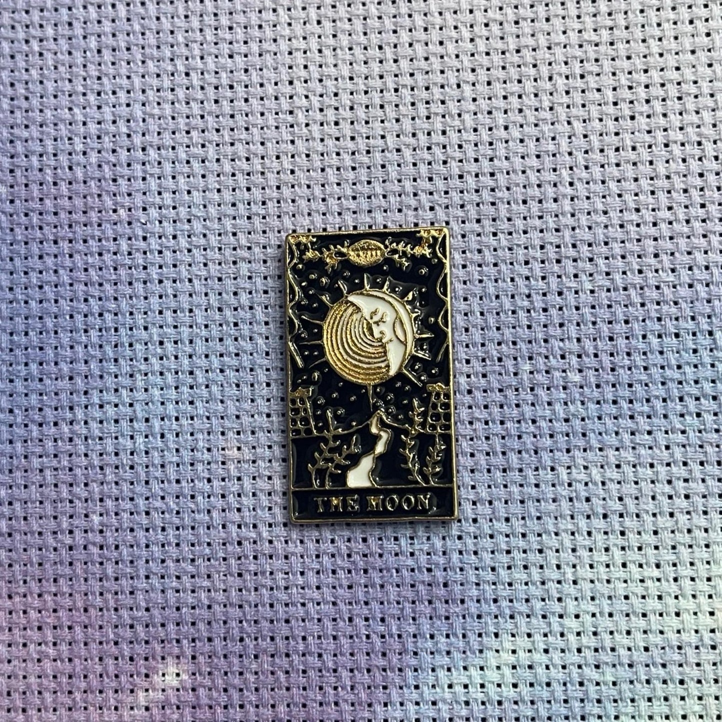 Witchy Gothic Monochrome Tarot Card Magnetic Enamel Needle Minder for Cross Stitch Embroidery Needle Nanny PICK YOUR STYLE