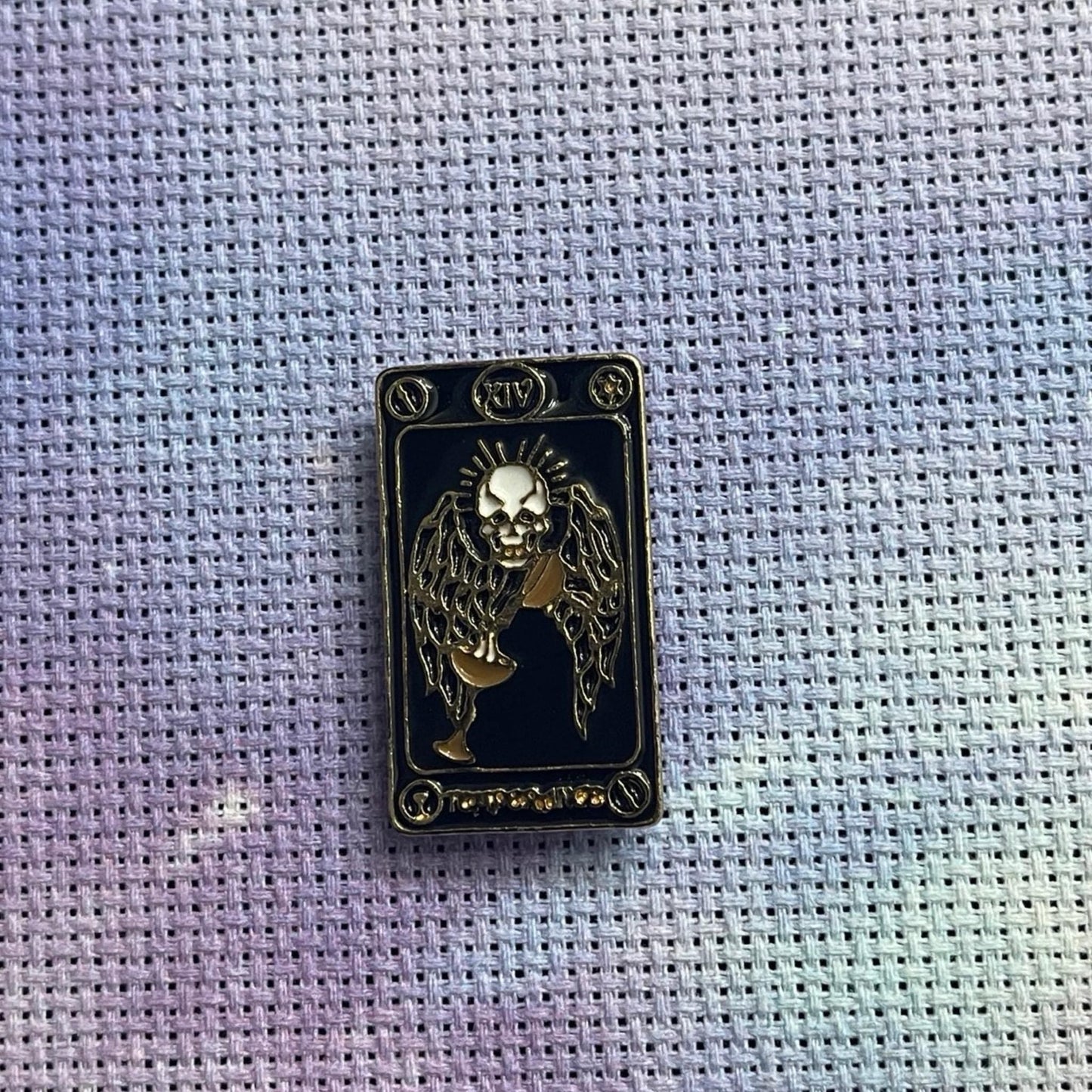 Witchy Gothic Monochrome Tarot Card Magnetic Enamel Needle Minder for Cross Stitch Embroidery Needle Nanny PICK YOUR STYLE