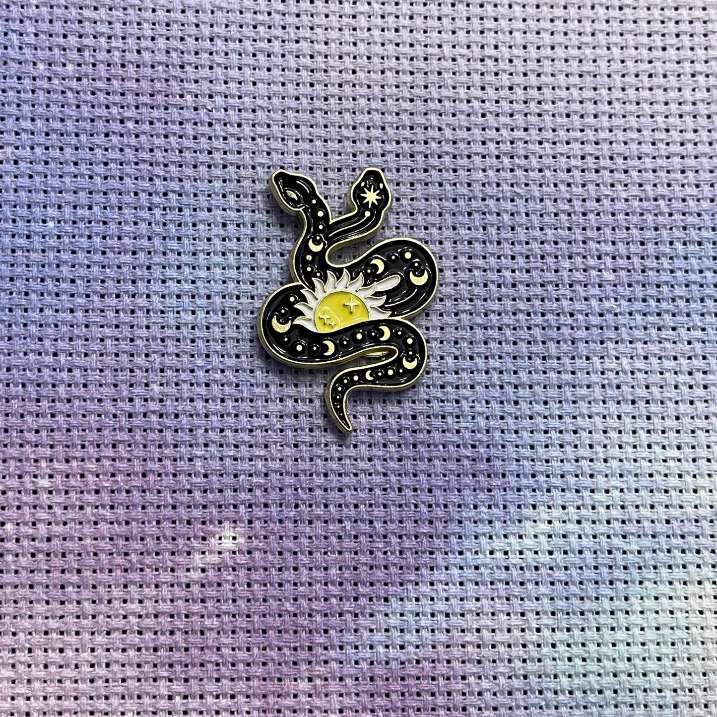 Witchy Gothic Snake Magnetic Enamel Needle Minder for Cross Stitch Embroidery Needle Nanny PICK YOUR STYLE