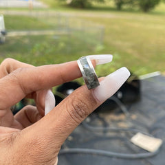 Pure Moon Inlay Ring