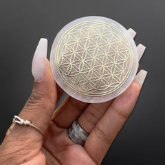 Engraved Selenite Plates