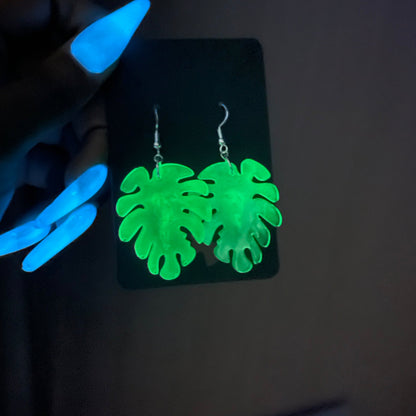 Floral Resin Earrings