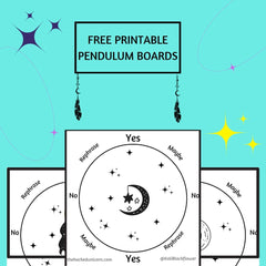 FREE Printable Pendulum Boards