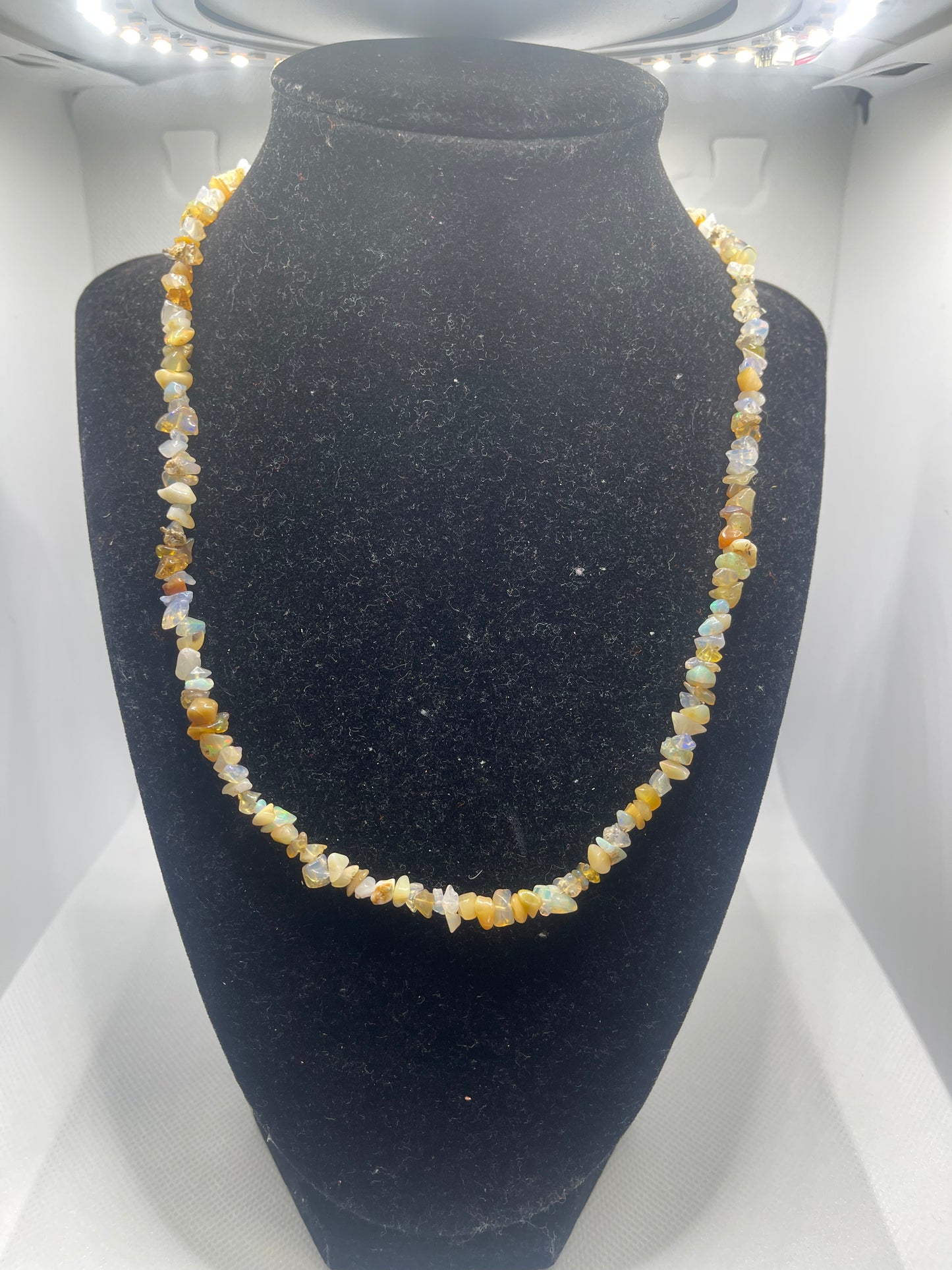 Raw Opal Necklace