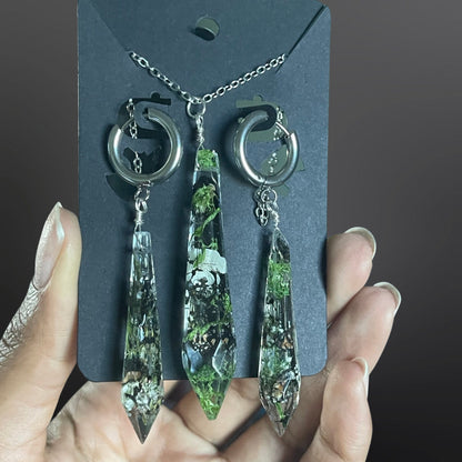 Pendulum Earring & Necklace Sets