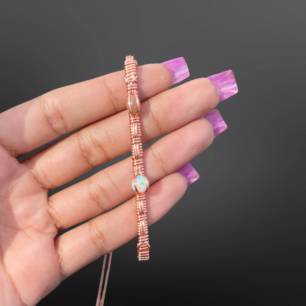 3 Way Copper Opal Pendant