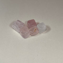 Rose Quartz Cubes