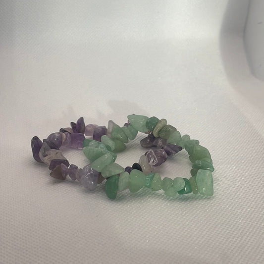 Crystal Chip Bracelets