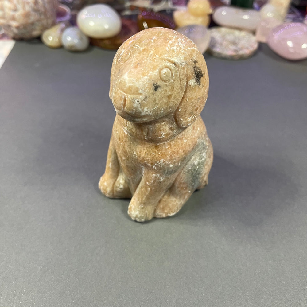 Orange Calcite Pupper
